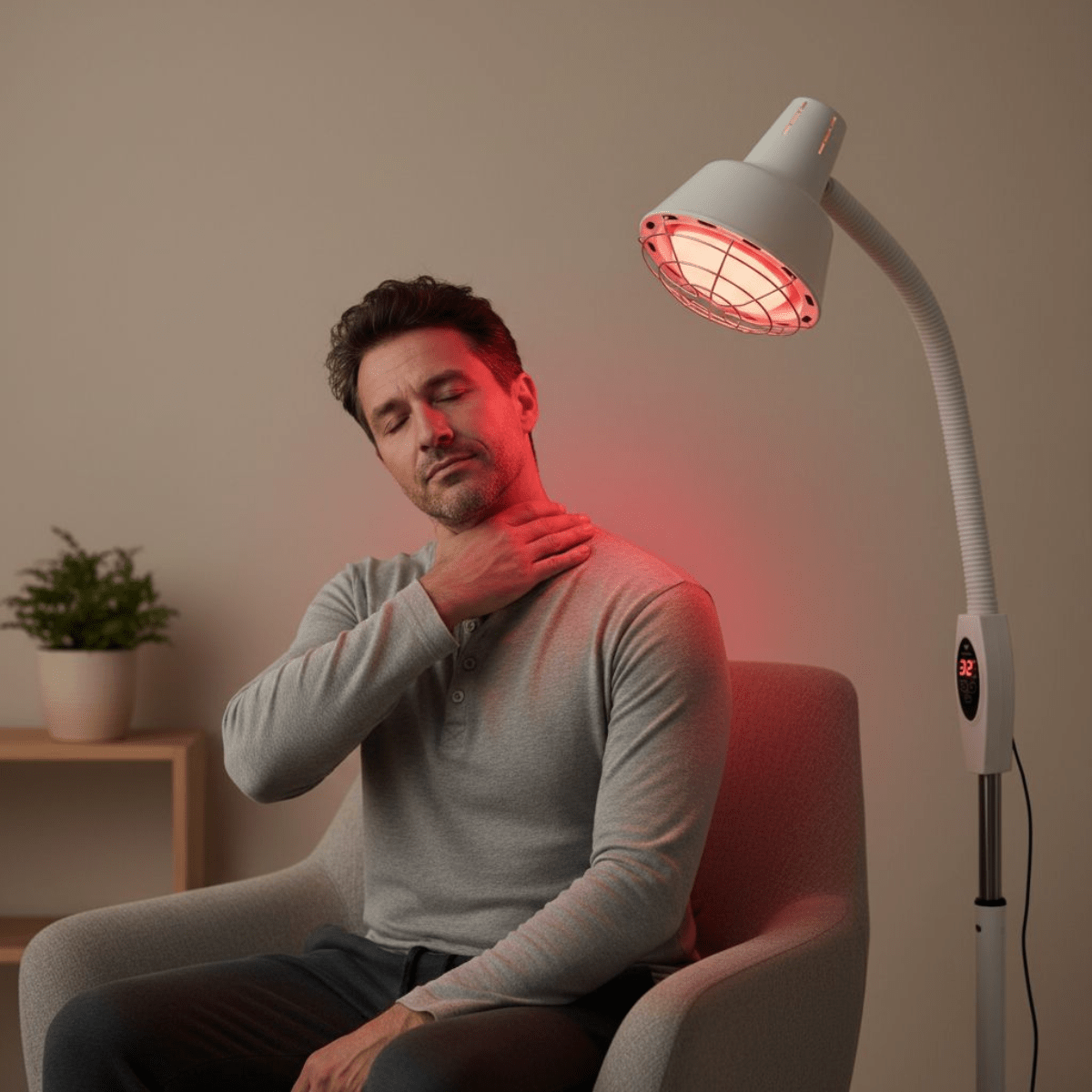 Infraroodlamp met één kop (S2): gerichte warmte die je thuis kunt volhouden