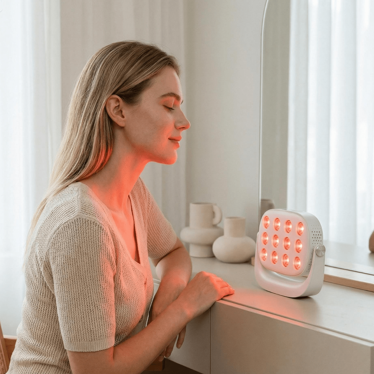 Les bienfaits de la thérapie par lumière rouge pour la peau acnéique - Mvolo