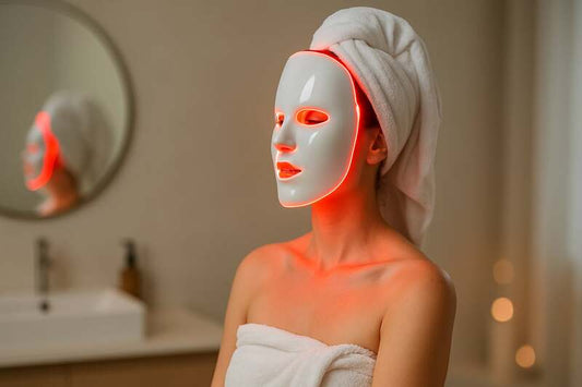 Ontdek Hoe een Rood Licht Masker Jouw Gezicht Laat Stralen - Mvolo