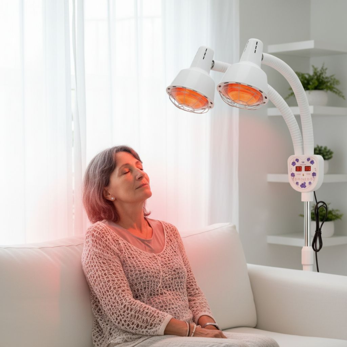Double infrared lamp