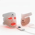 LED-Gesichtsmaske mit Hals für Haut und Dekolleté